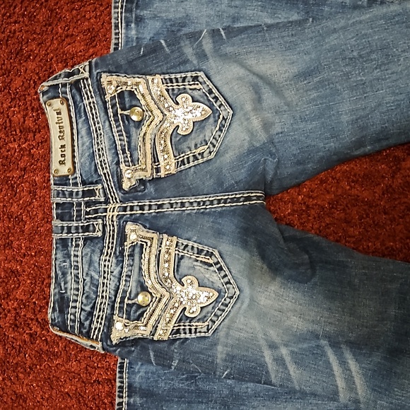 Rock Revival Kai Boot Cut Jeans 26 - Picture 4 of 4